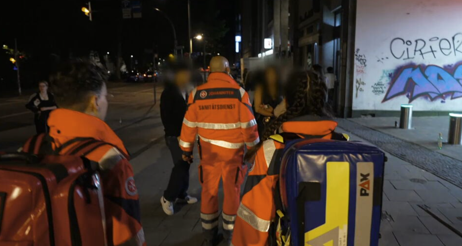 Oldenburg tanzt: Sanitäter im Einsatz