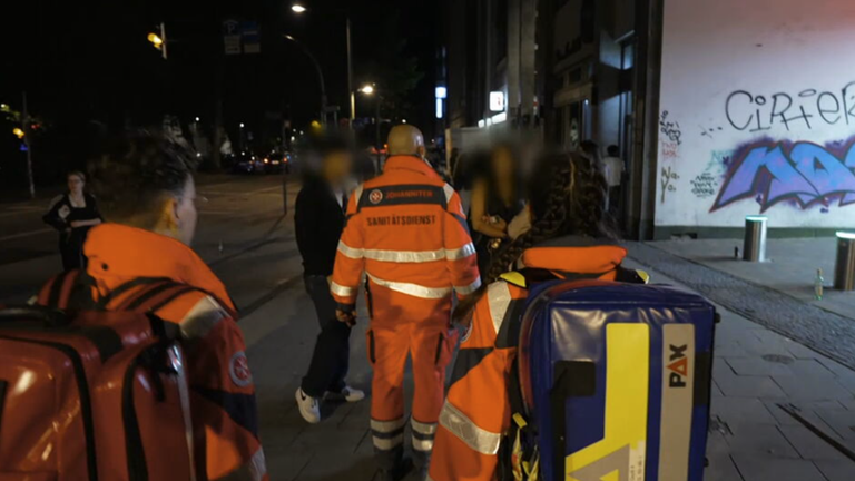 Oldenburg tanzt: Sanitäter im Einsatz