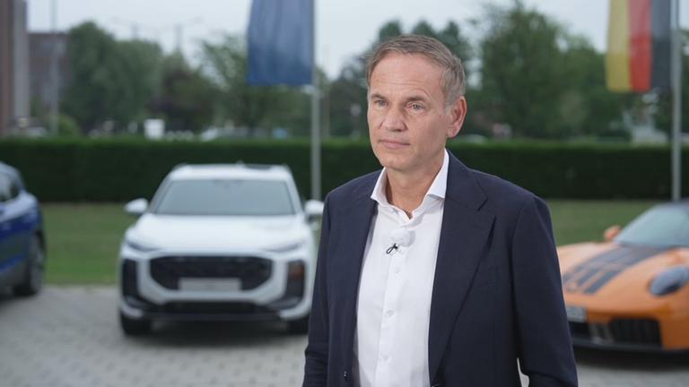 Oliver Blume, Vorstandsvorsitzender der Volkswagen AG und der Porsche AG, im Interview