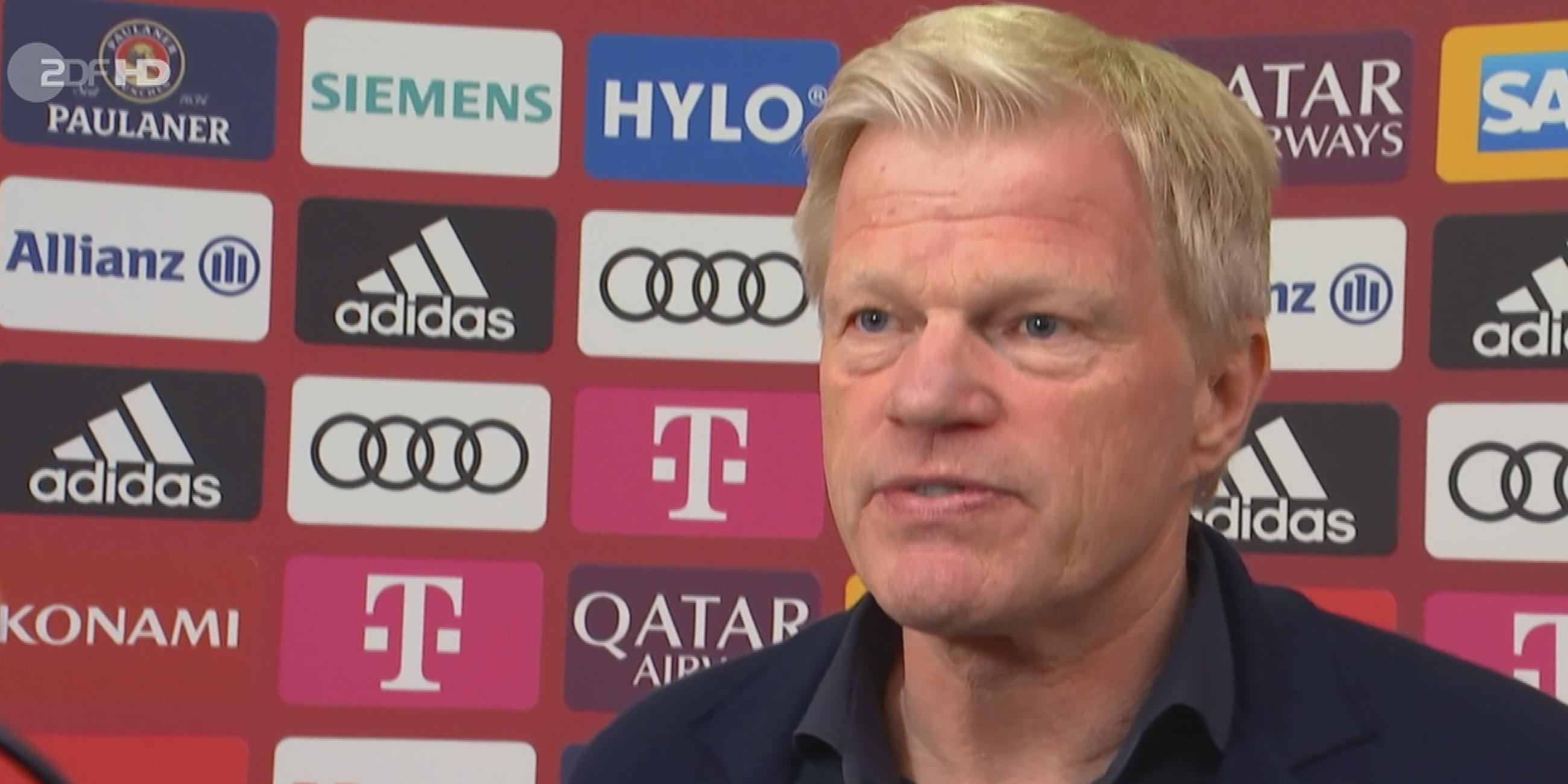 Standbild Oliver Kahn Interview.