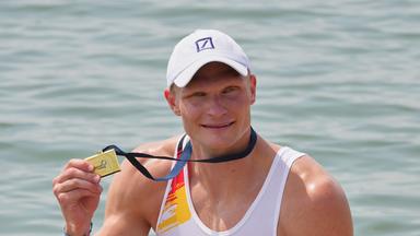 Oliver Zeidler (Deutschland) in Aktion.