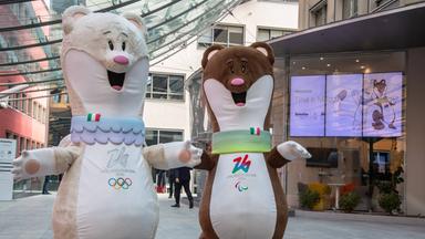 Archiv: Olympische Spiele 2026 in Mailand und Cortina d Ampezzo, Maskottchen werden vorgestellt