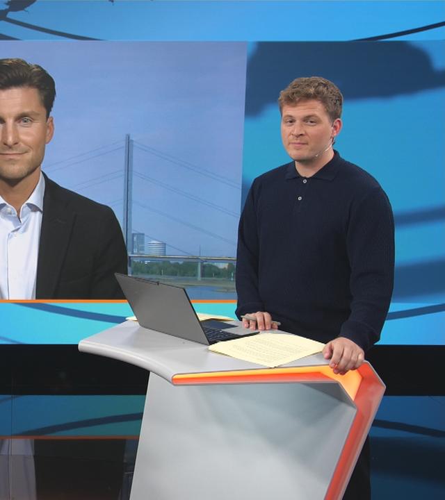 Livestream Studio zur Olympia-Bewerber-Entscheidung