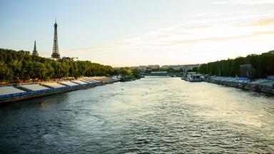 Blick auf die Seine in Paris
