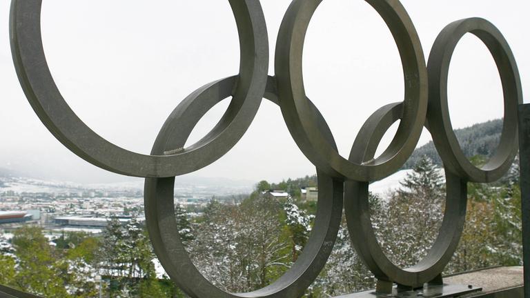 Blick auf die Olympiastadt Innsbruck in Österreich 19.04.2017