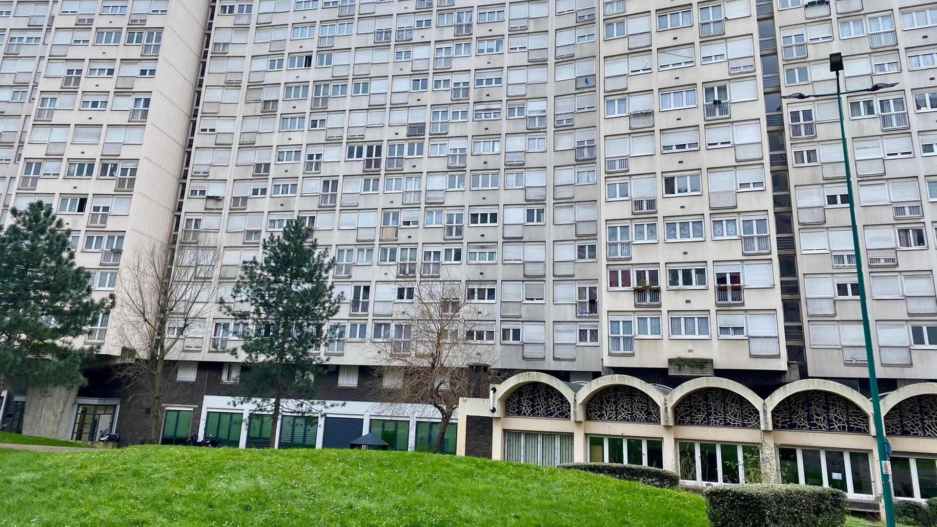 Plattenbauten in Saint-Ouen