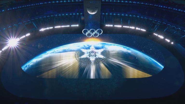 Eröffnungsfeier Olympia