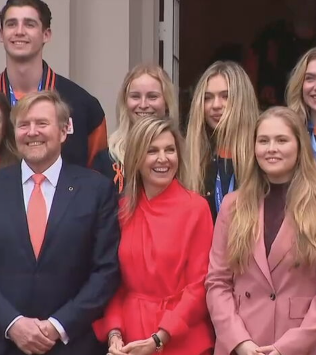 Niederlande: Royals treffen Olympiagewinner