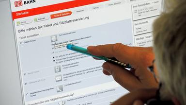 Online-Ticketkauf bei der Bahn