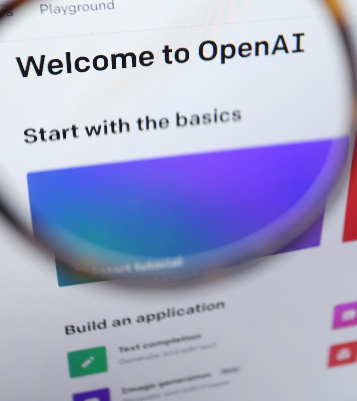 Die Homepage von ChatGPT. Der Software-Riese Microsoft baut sein Engagement bei OpenAI, dem Entwickler des Chatbots ChatGPT, kräftig aus.