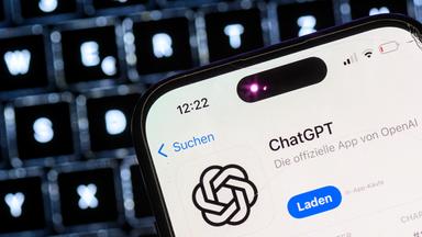 ChatGPT auf einem Smartphone
