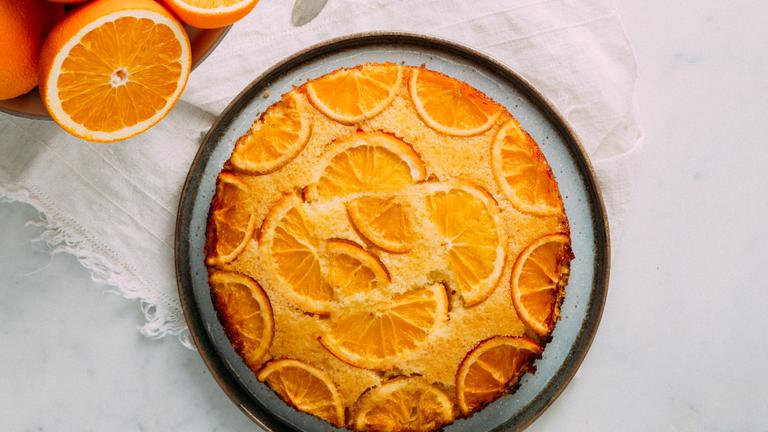 Orangen-Mandel-Kuchen