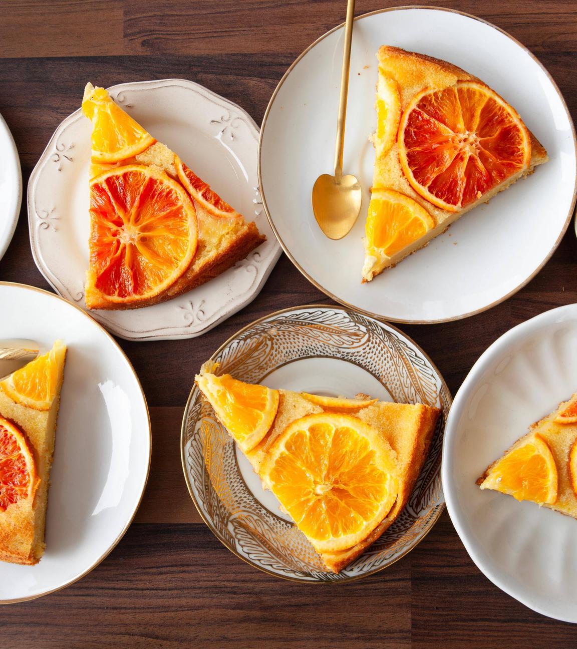 Orangen-Mandel-Kuchen