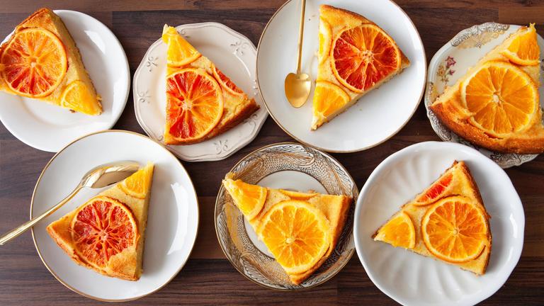 Orangen-Mandel-Kuchen