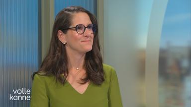 Dr. Ana Paula Barreiros am "Volle Kanne"-Pult