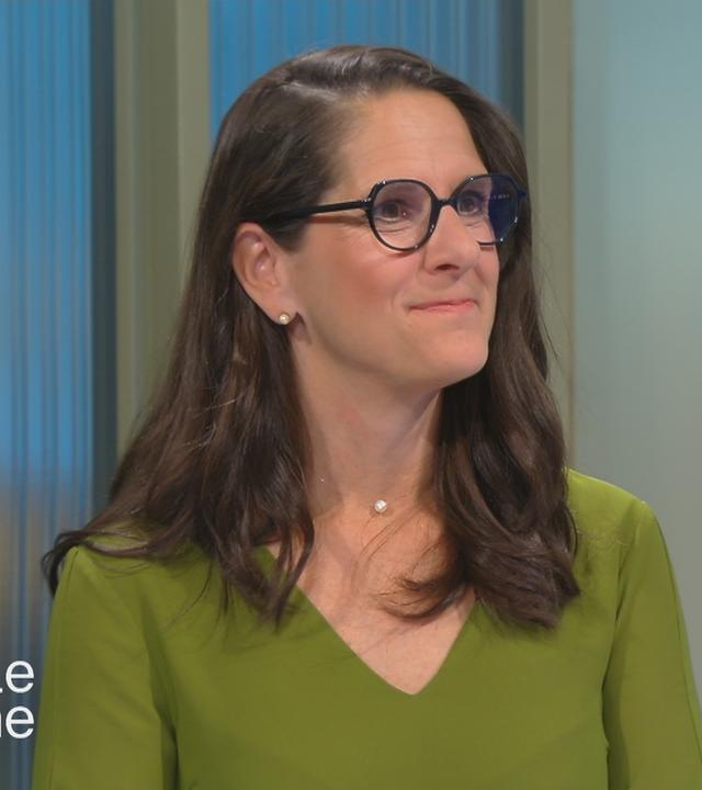 Dr. Ana Paula Barreiros am "Volle Kanne"-Pult