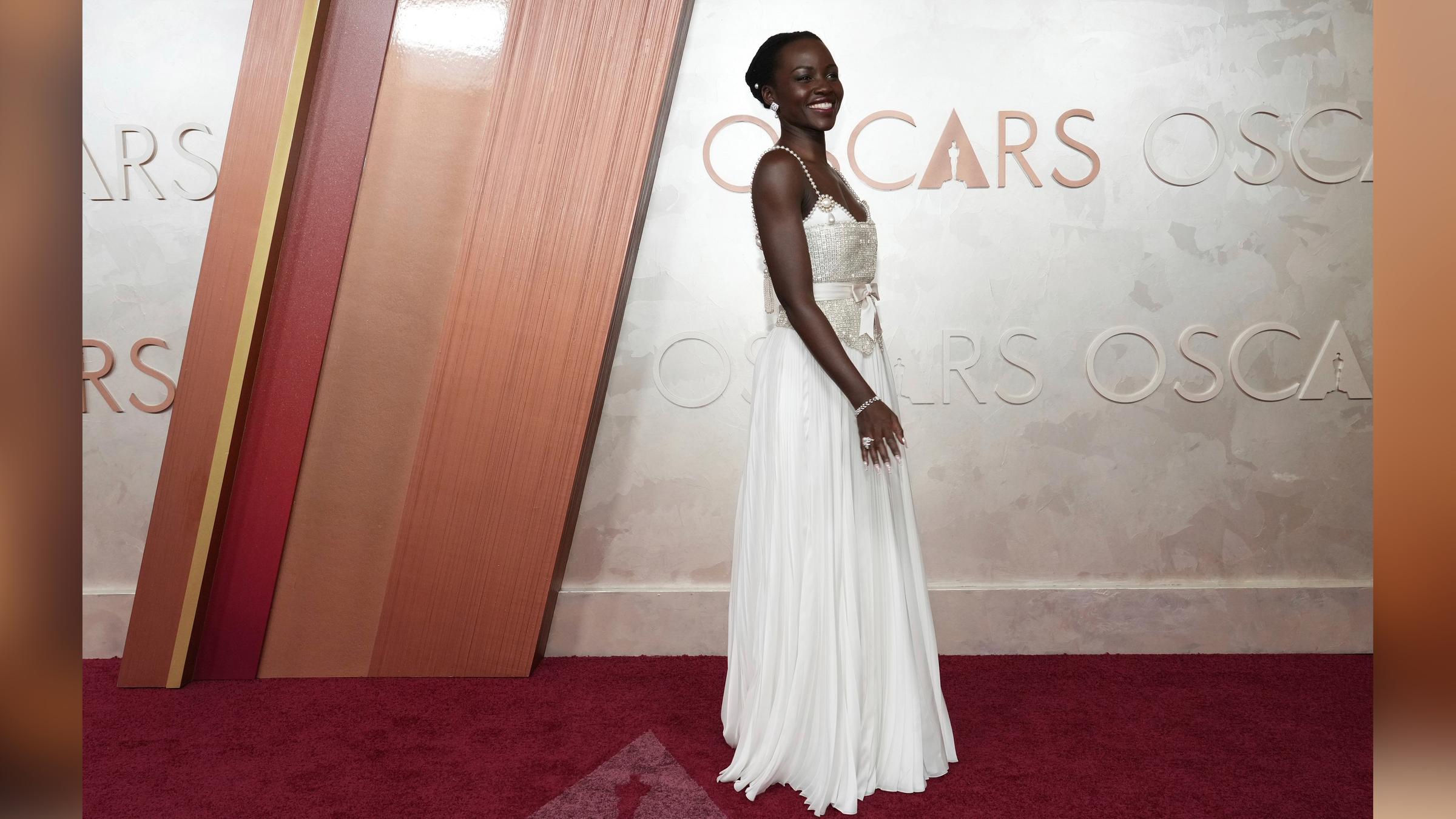 Lupita Nyong'o kommt zur Oscar-Verleihung im Dolby Theatre in Los Angeles.