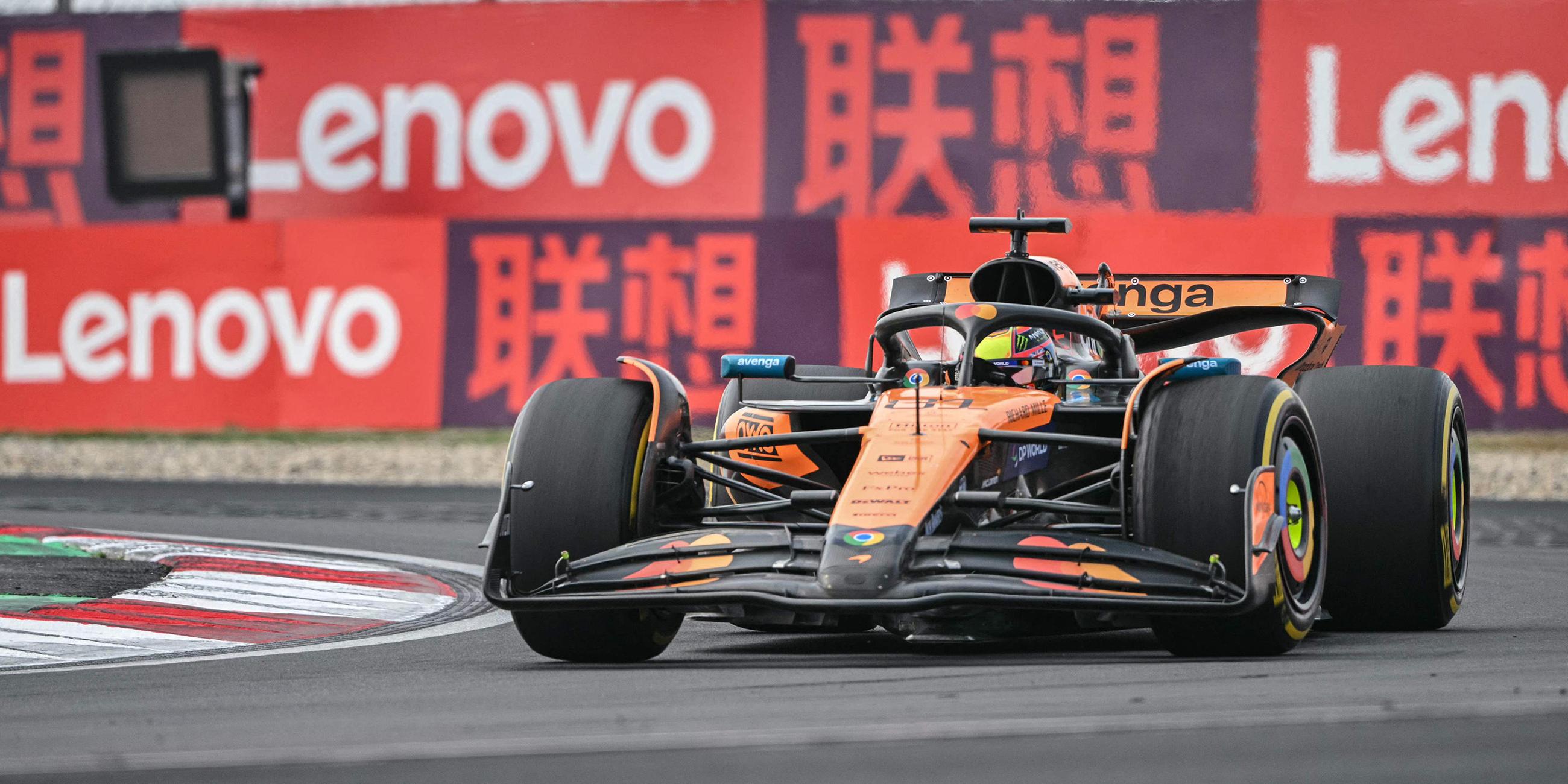 Oscar Piastri auf dem Shanghai International Circuit