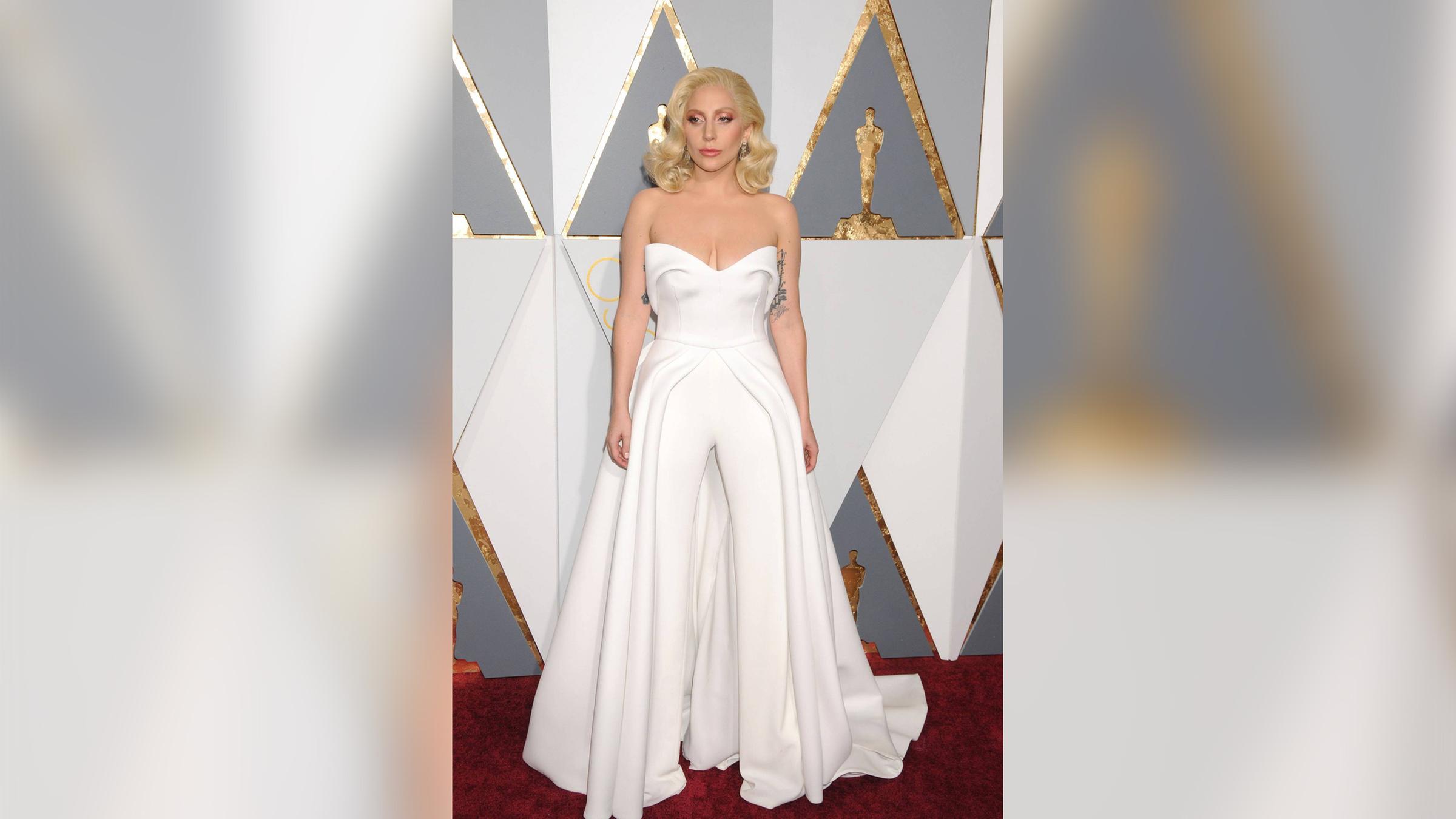Lady Gaga auf dem roten Teppich