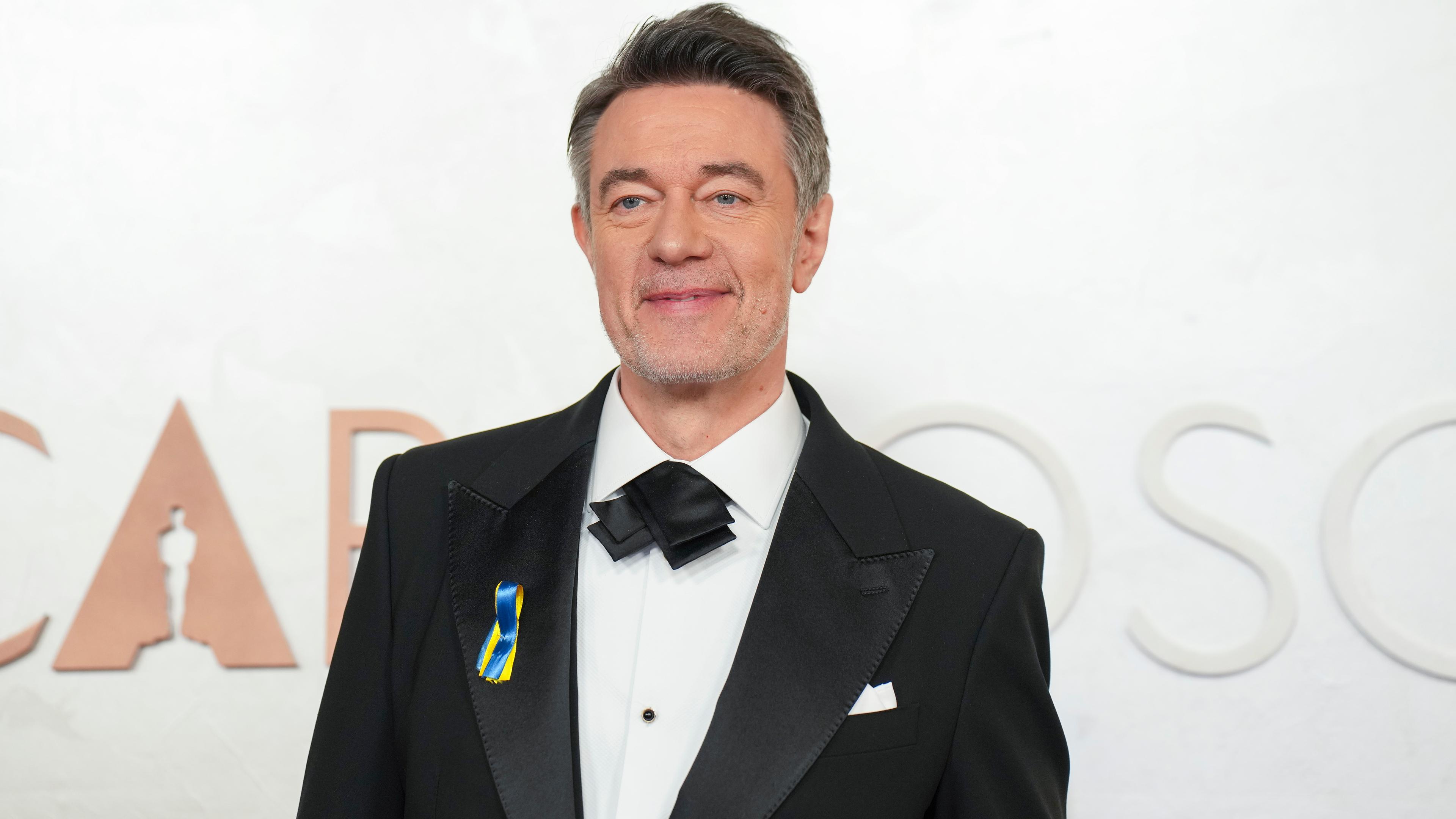 Peter Straughan nimmt an der Verleihung der Oscars in Los Angeles teil.