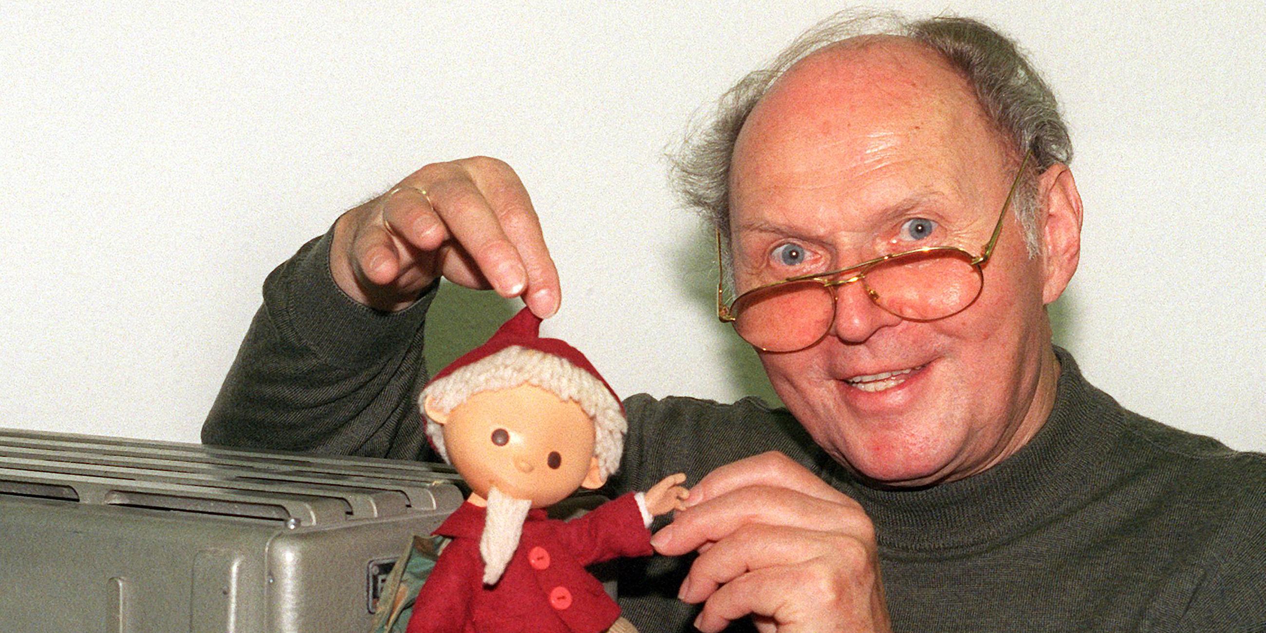 Trickfilmmacher Gerhard Behrendt (Archivbild vom 04.11.1999). 
