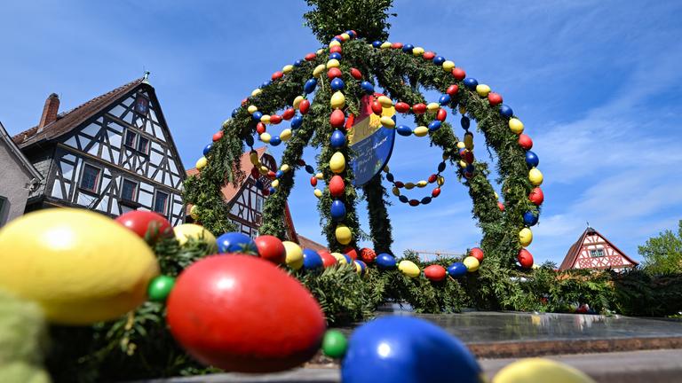 Osterbrunnen in Seligenstadt