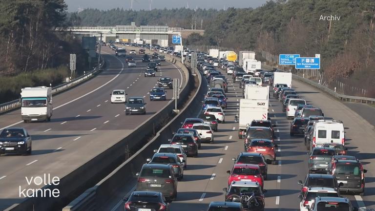 Autos auf der Autobahn