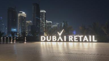 Bild auf die Skyline von Dubai