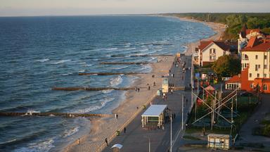 Die Ostsee vor Zelenogradsk bei Kaliningrad, Russland
