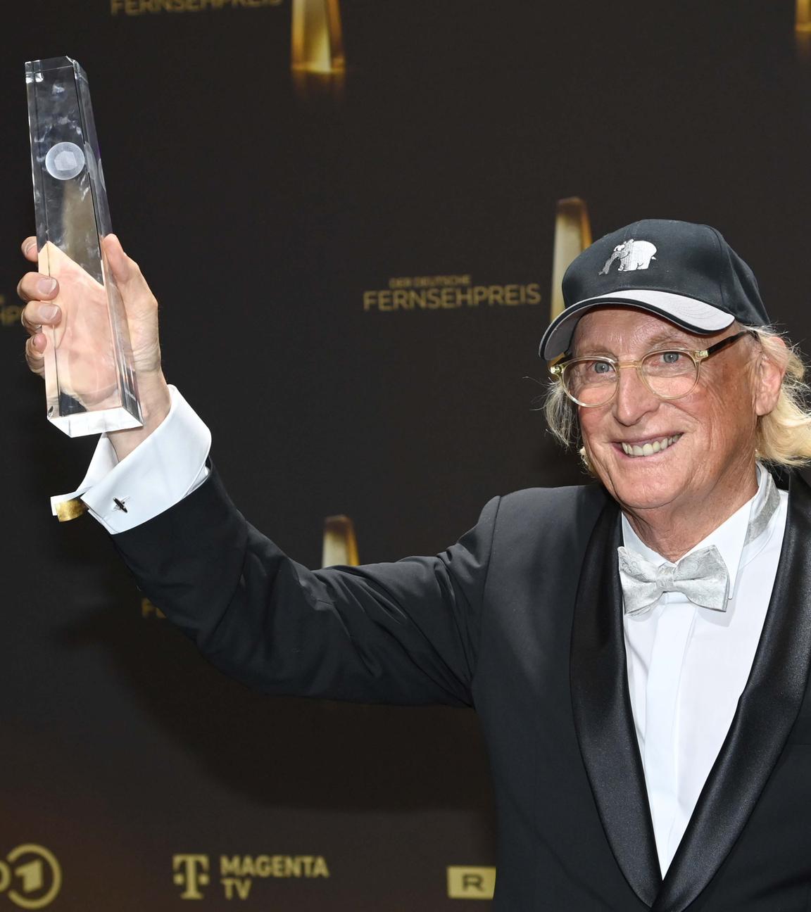 Otto Waales beim Deutschen Fernsehpreis