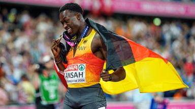Ansah sprintet zu EM-Bronze, Hammerwerfer Hummel holt Silber