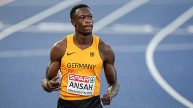 Owen Ansah mit Deutschem Rekord zu 200 Meter Gold