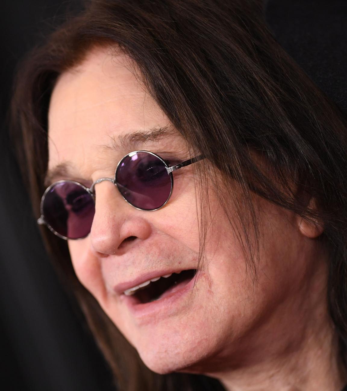 Der britische Singer-Songwriter Ozzy Osbourne kommt am 26. Januar 2020 zur 62. Grammy-Verleihung nach Los Angeles.