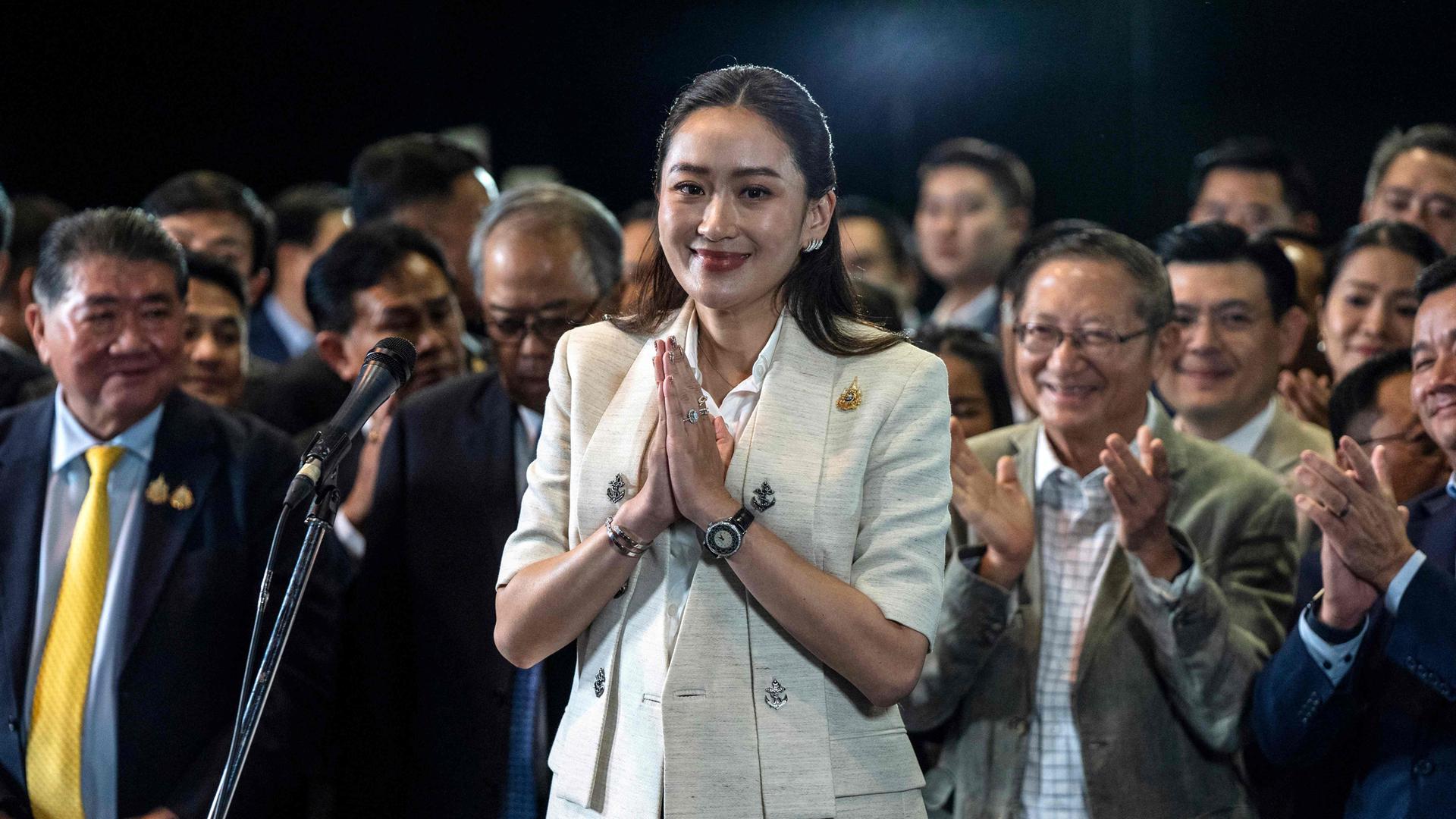 Paetongtarn Shinawatra ist als Thailands neue Ministerpräsidentin gewählt worden