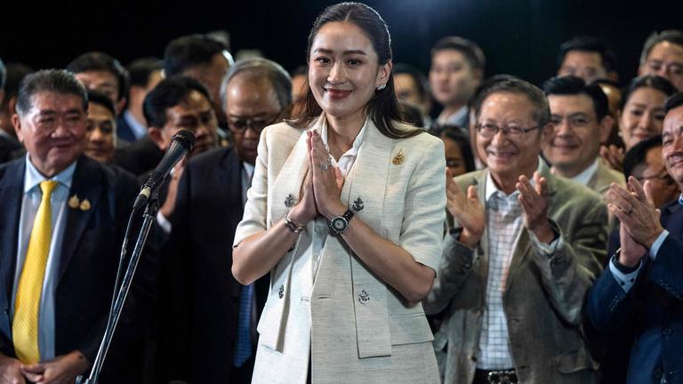 Paetongtarn Shinawatra ist als Thailands neue Ministerpräsidentin gewählt worden