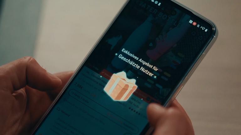 Interface "Temu"-App