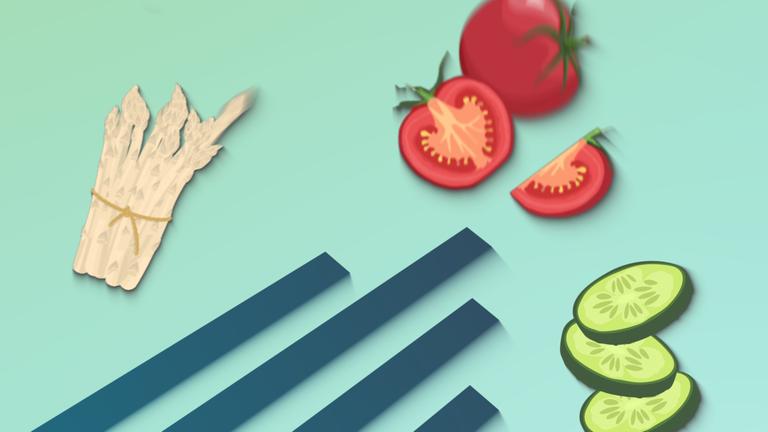 Bild zum Reel: Gemüseverbrauch in Deutschland