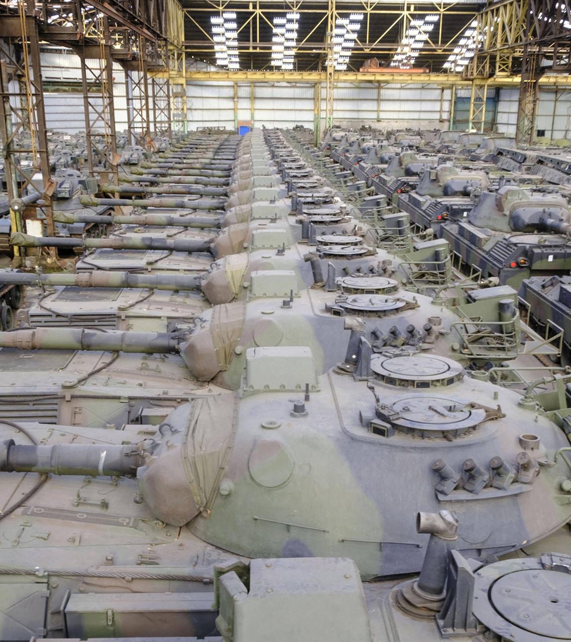 Panzer des Typs Leopard 1