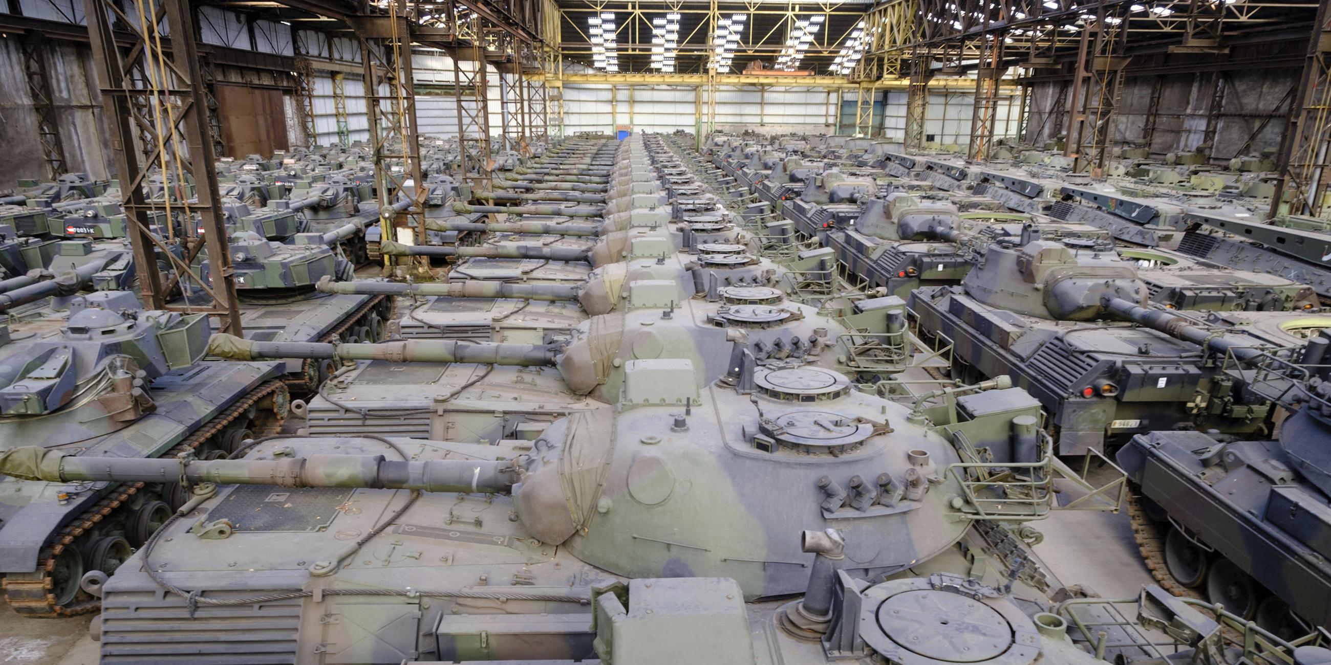 Panzer des Typs Leopard 1