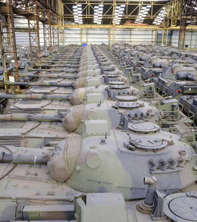 Panzer des Typs Leopard 1