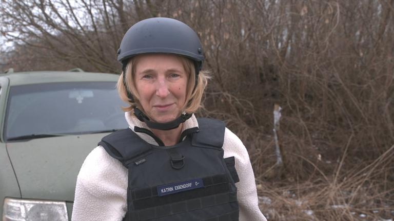 Panzereinheit im Osten der Ukraine