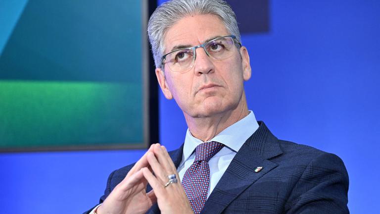 Paolo Petrecca während einer Pressekonferenz zu den olympischen Winterspielen am 30.01.2026