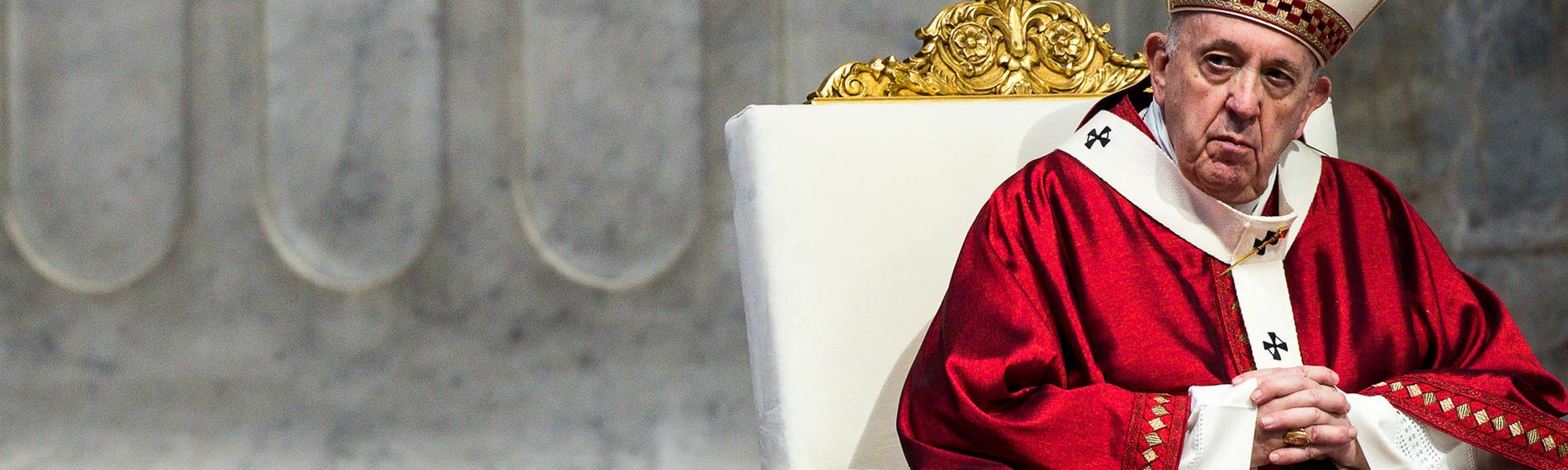 Vatikan, Vatikanstadt: Papst Franziskus ist tot. Archivbild