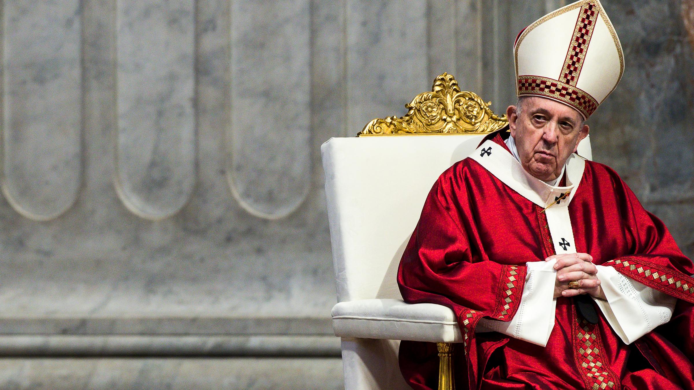 Vatikan, Vatikanstadt: Papst Franziskus ist tot. Archivbild