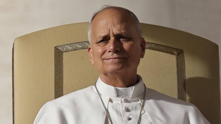 Papst Leo XIV. während seiner letzten Jubiläumsaudienz auf dem Petersplatz im Vatikan am 20.12.2025.