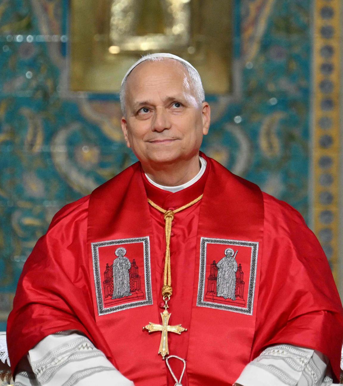 Papst Leo XIV in Algerien am 13.04.2026.