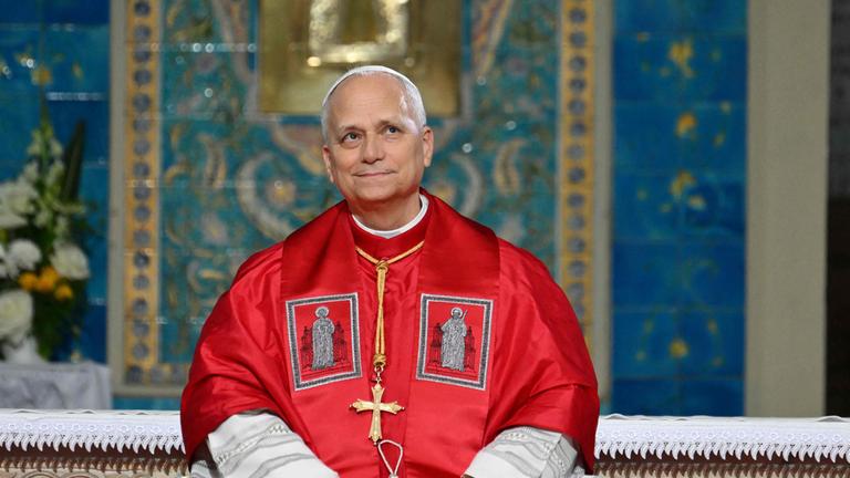 Papst Leo XIV in Algerien am 13.04.2026.