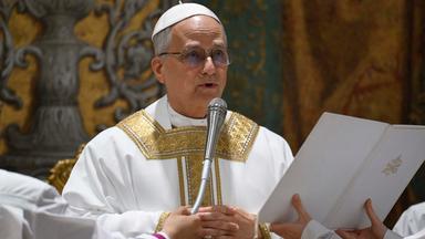 Papst Leo XIV. leitet erste Messe nach Wahl