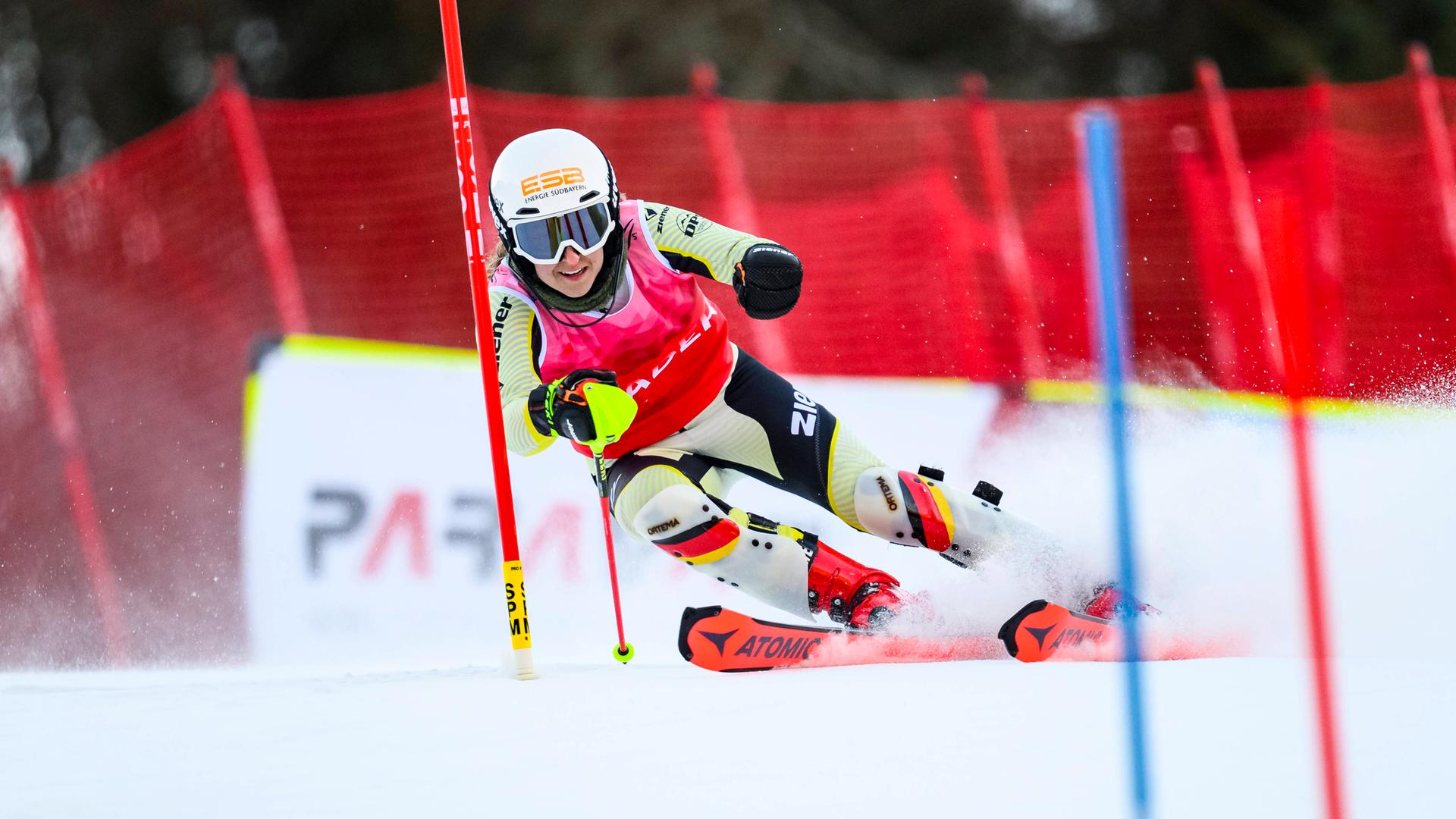 Anna-Maria Rieder beim Para-Ski-Weltcup in Feldberg