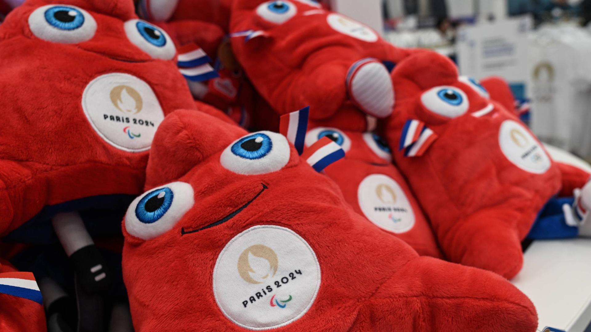 Das Maskottchen der Paralympischen Spiele 